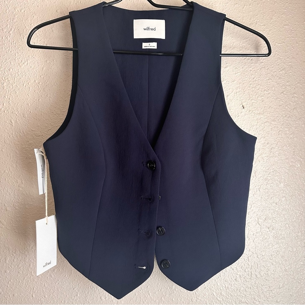Aritzia Wilfred Stucco Vest